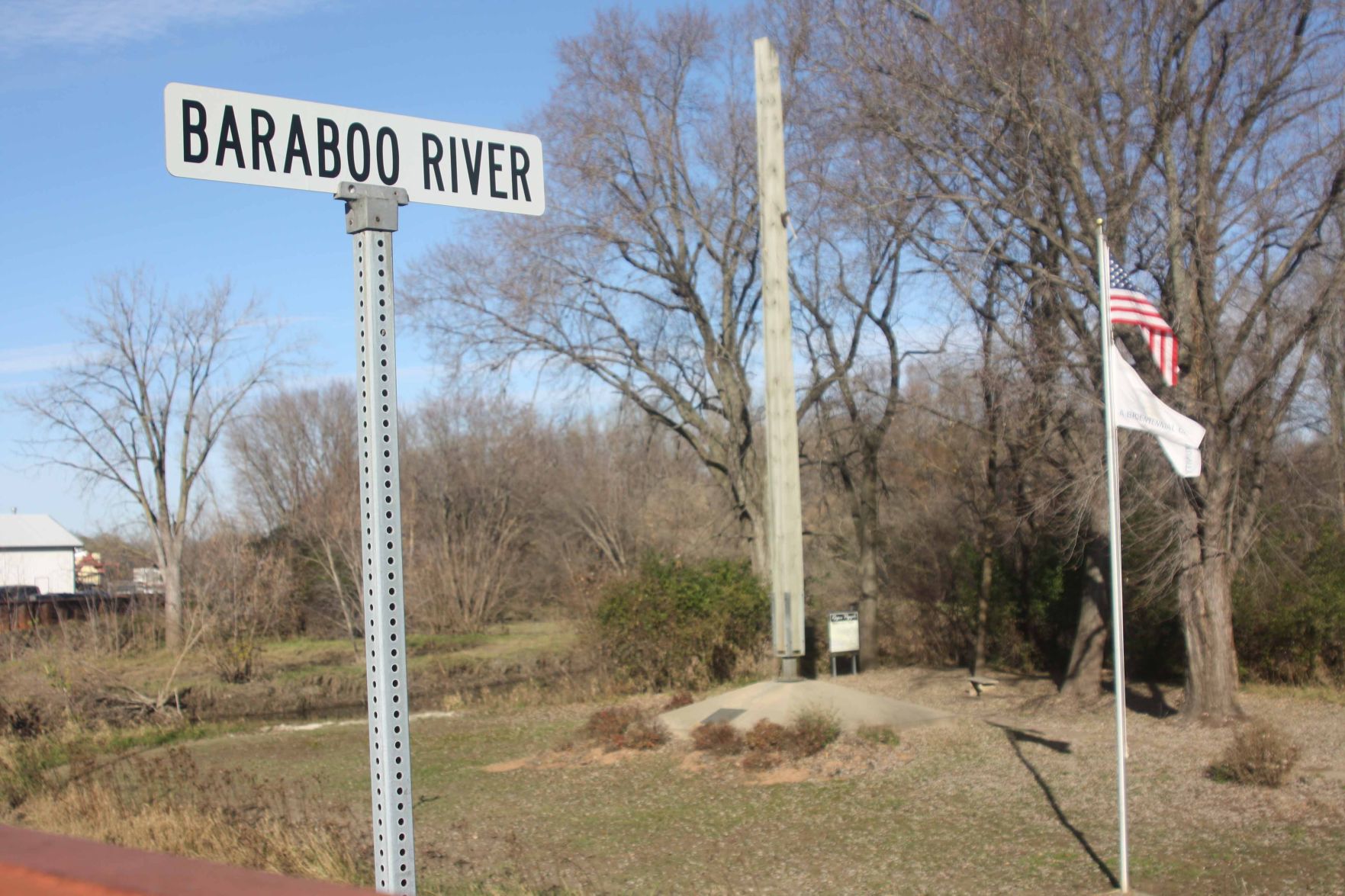 Baraboo River at Reedsburg 1